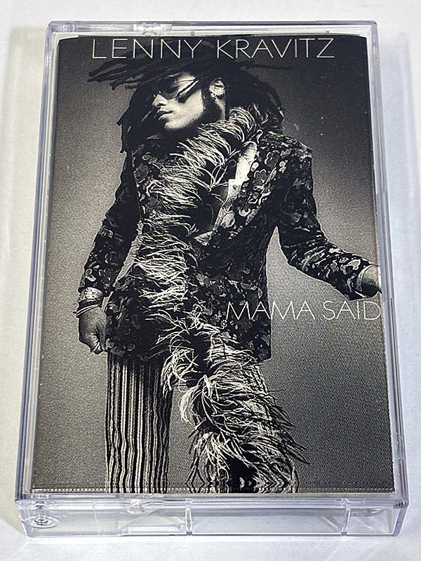 カセットテープ:アルバム LENNY KRAVITZ レニー・クラヴィッツ MAMA SAID ママ・セッド パッケージ表