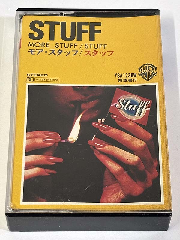 カセットテープ:アルバム STUFF スタッフ MORE STUFF モア・スタッフ パッケージ表