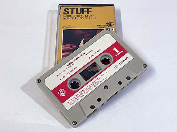 カセットテープ:アルバム STUFF スタッフ MORE STUFF モア・スタッフ 同梱物