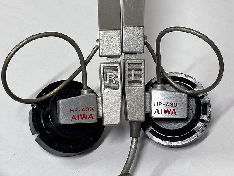 AIWA ヘッドホン HP-A30 型番アップ