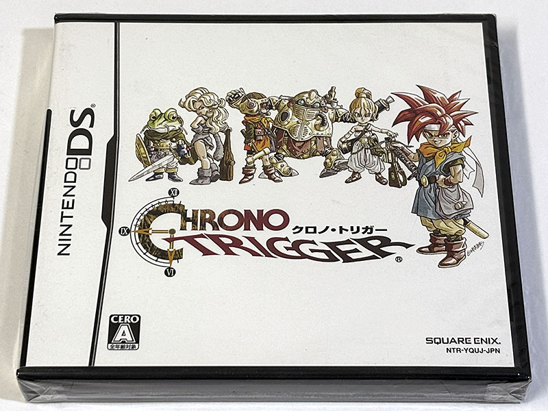 ニンテンドーDSソフト CHRONO TRIGGER クロノ・トリガー 未開封品 パッケージ表