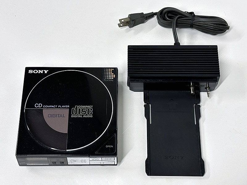 SONY D-50 AC-D50 CDコンパクトプレーヤー 正面