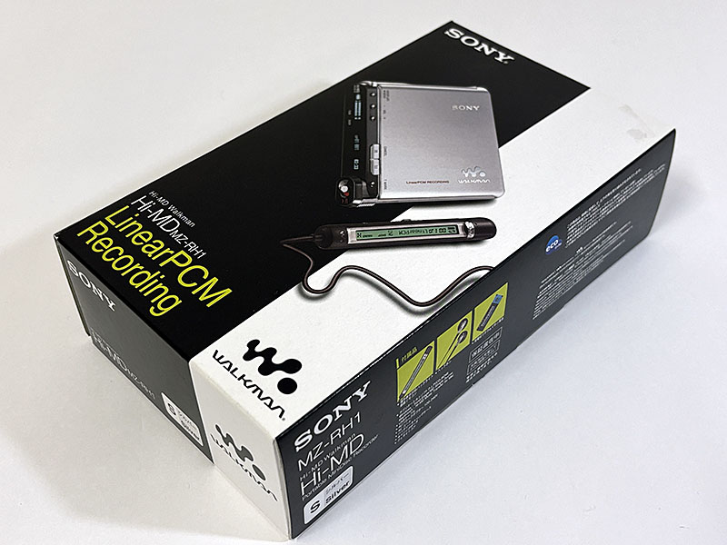 SONY MZ-RH1 Hi-MD Walkman 未使用 箱付 SONY] MZ-RH1 Hi-MDウォークマン 箱付き を買い取りました | 買取専門