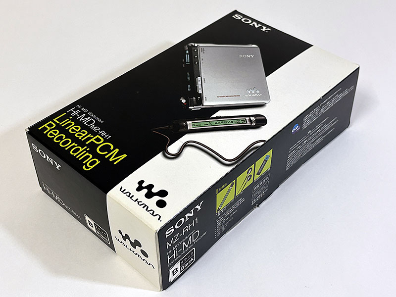 SONY MZ-RH1 Hi-MD Walkman 未使用 箱付 SONY] MZ-RH1 Hi-MDウォークマン 箱付き ブラック を買い取りました