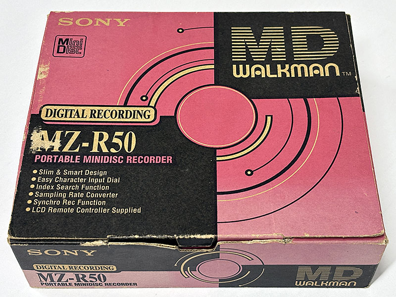 SONY] MZ-R50 MDレコーダー 箱付き オレンジ を買い取りました | 買取