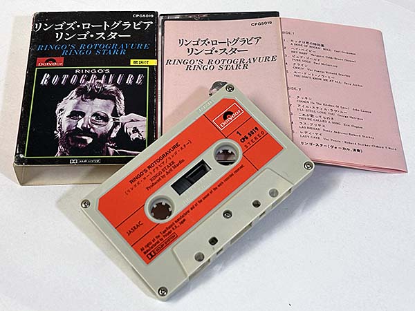カセットテープ:アルバム RINGO STARR リンゴ・スター RINGO'S ROTOGRAVURE リンゴズ・ロートグラビア 同梱物