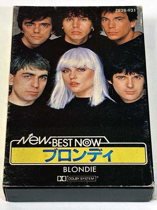 カセットテープ:アルバム BLONDIE ブロンディ NEW BEST NOW ニュー・ベスト・ナウ パッケージ表