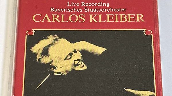 [カセットテープ:クラシック] カルロス・クライバー バイエルン国立管弦楽団 ベートーヴェン 交響曲第4番 を買い取りました