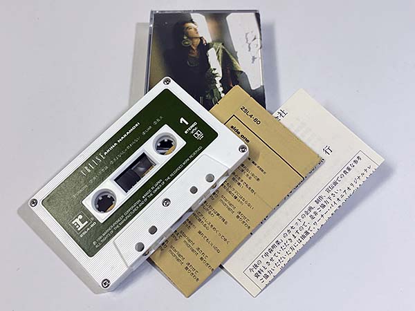 カセットテープ:アルバム 中森明菜 CRUISE クルーズ 同梱物