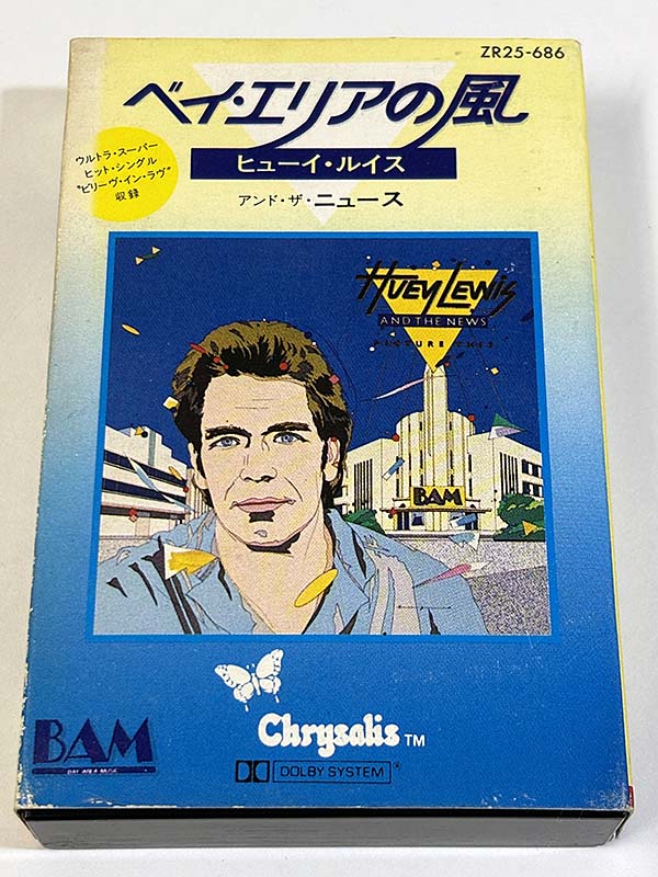 DU特典 ヒューイ・ルイス 紙ジャケ まとめ買い 特典ボックス ハイレゾ カセットテープ:洋楽] HUEY LEWIS AND THE NEWS ヒューイ・ルイス