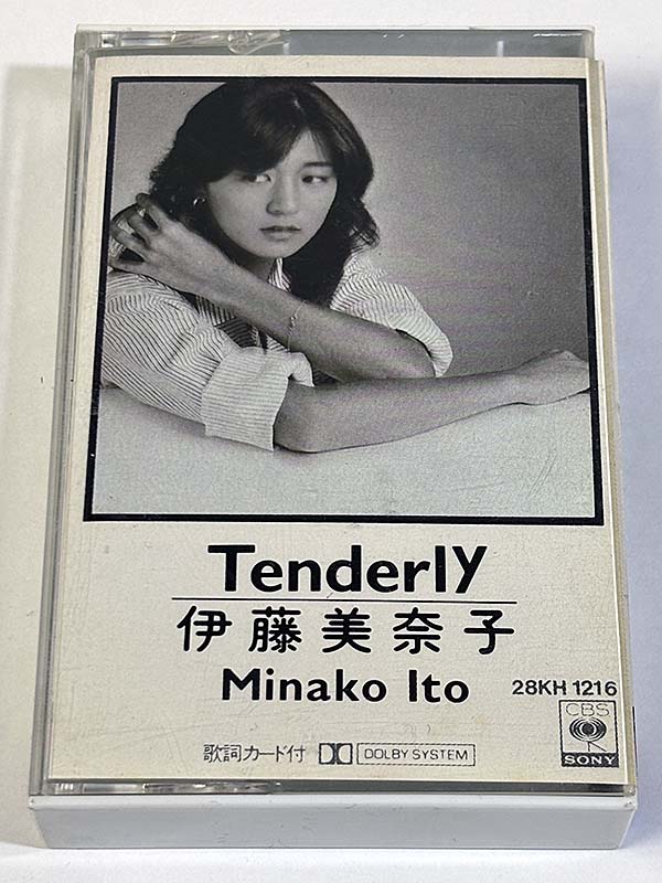 カセットテープ:アルバム 伊藤美奈子 Tenderly テンダリー パッケージ表