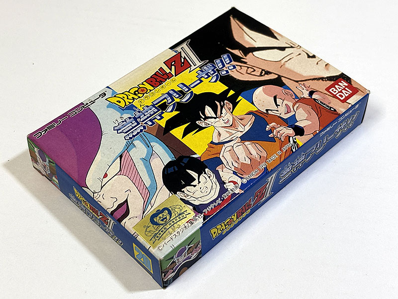 ファミコンソフト DRAGONBALL Z II ドラゴンボールZ2 激神フリーザ!! 未開封品 パッケージ表2
