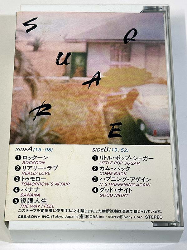 ROCKOON ロックーン THE SQUAREザ・スクェア パッケージ裏