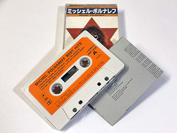 カセットテープ:ベストアルバム ミッシェル・ポルナレフ MICHEL POLNAREFF ベストヒッツ BEST HITS 同梱物
