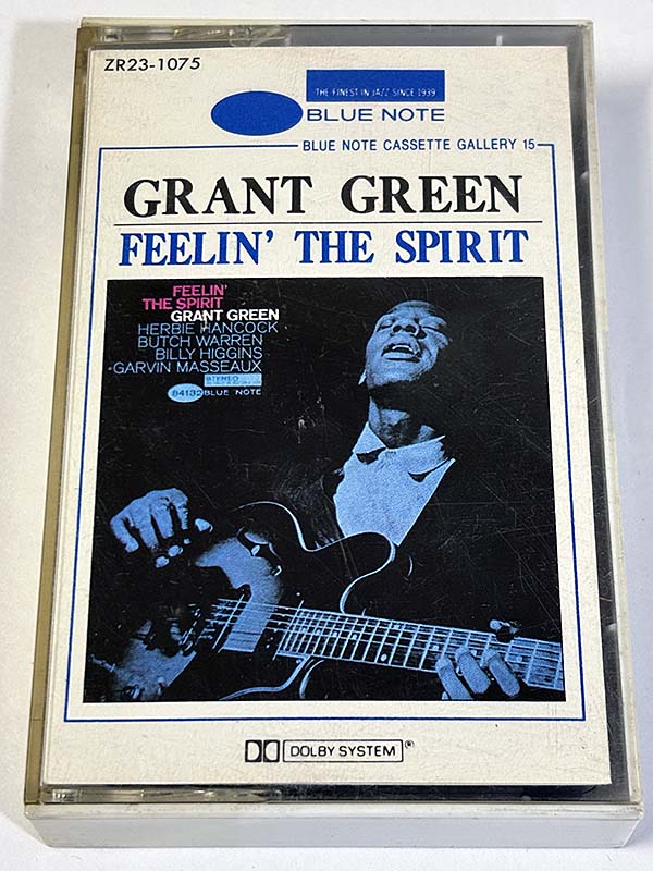 カセットテープ:ジャズ グラント・グリーン GRANT GREEN フィーリン・ザ・スピリット Feelin' The Spirit パッケージ表