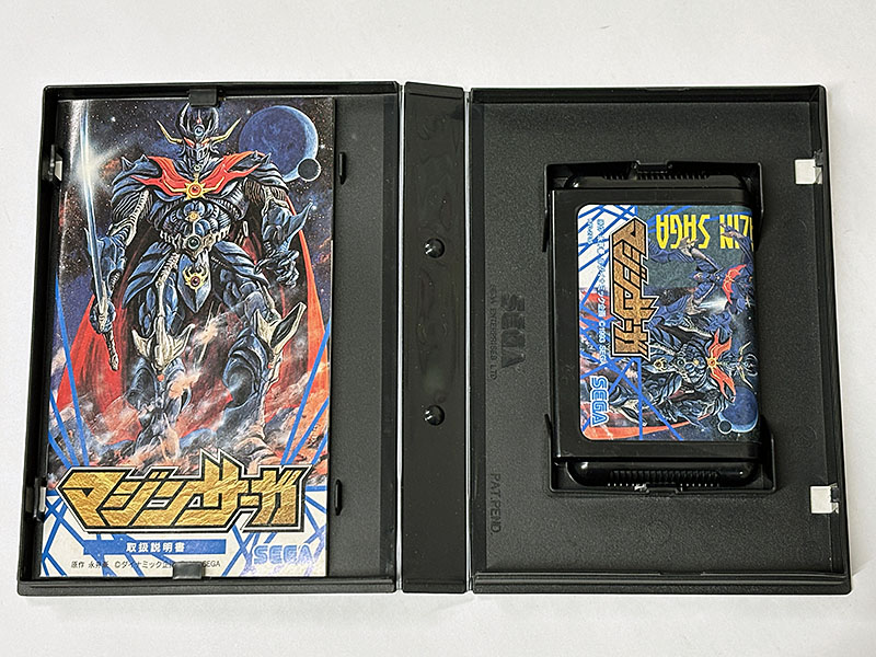 メガドライブソフト マジンサーガ MAZIN SAGA 同梱物