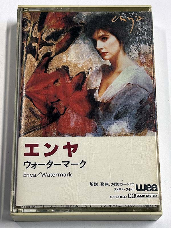 エンヤ Enya 直筆サイン入り CD Watermark ウォーターマーク カセットテープ:アルバム] エンヤ ENYA ウォーターマーク Watermark を