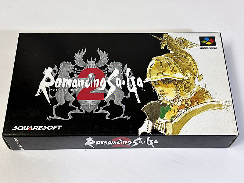 スーパーファミコンソフト ロマンシング サ・ガ2 Romancing Sa·Ga2 未使用品 パッケージ表