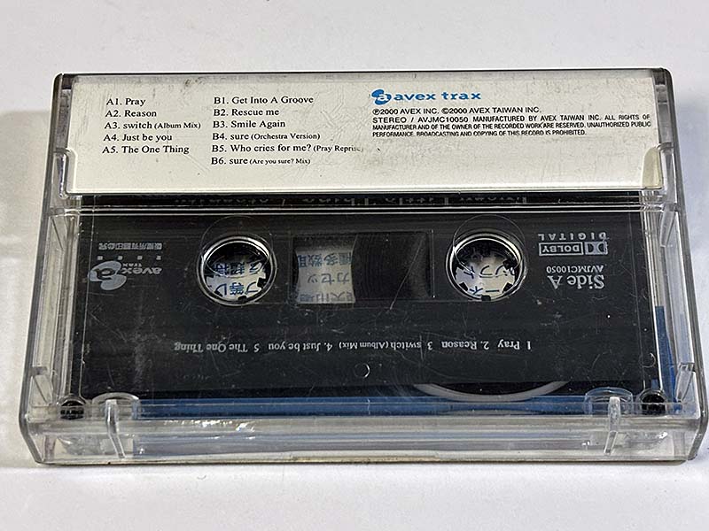 カセットテープ:アルバム Every Little Thing エターニティ eternity パッケージ裏
