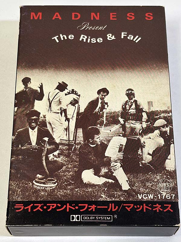 カセットテープ:アルバム ザ・ライズ&フォール The Rise & Fall マッドネス Madness パッケージ表