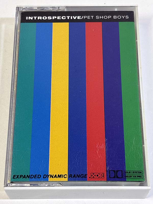 カセットテープ:アルバム ペット・ショップ・ボーイズ Pet Shop Boys イントロスペクティヴ Introspective パッケージ表