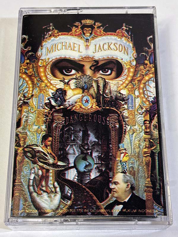 カセットテープ:アルバム マイケル・ジャクソン Michael Jackson デンジャラス Dangerous パッケージ表