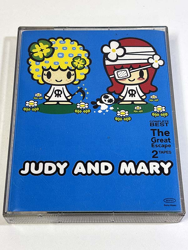 カセットテープ:ベストアルバム JUDY AND MARY The Great Escape パッケージ表