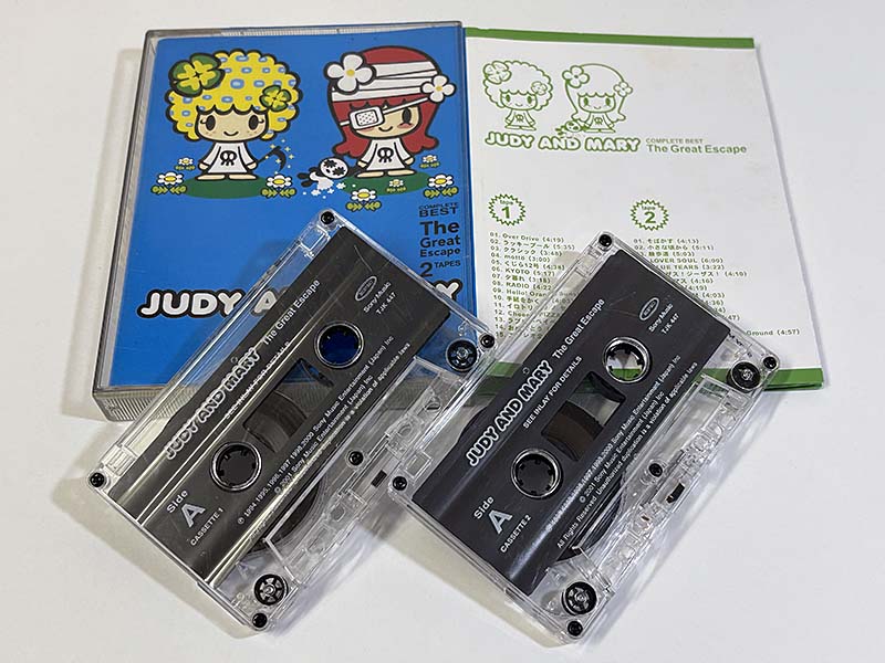 カセットテープ:ベストアルバム JUDY AND MARY The Great Escape 同梱物