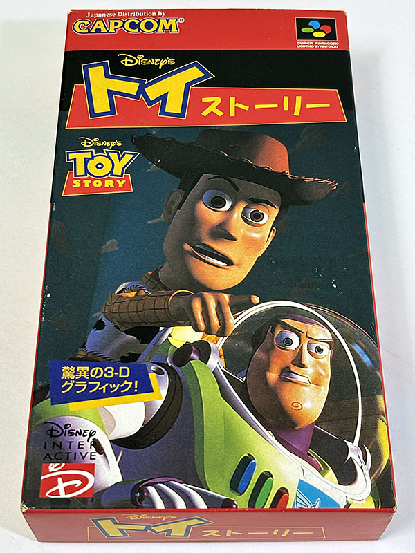 スーパーファミコンソフト トイ・ストーリー TOY STORY パッケージ表