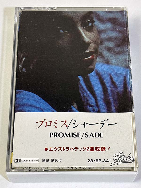 カセットテープ:アルバム シャーデー Sade プロミス Promise パッケージ表