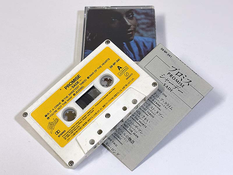 カセットテープ:アルバム シャーデー Sade プロミス Promise 同梱物