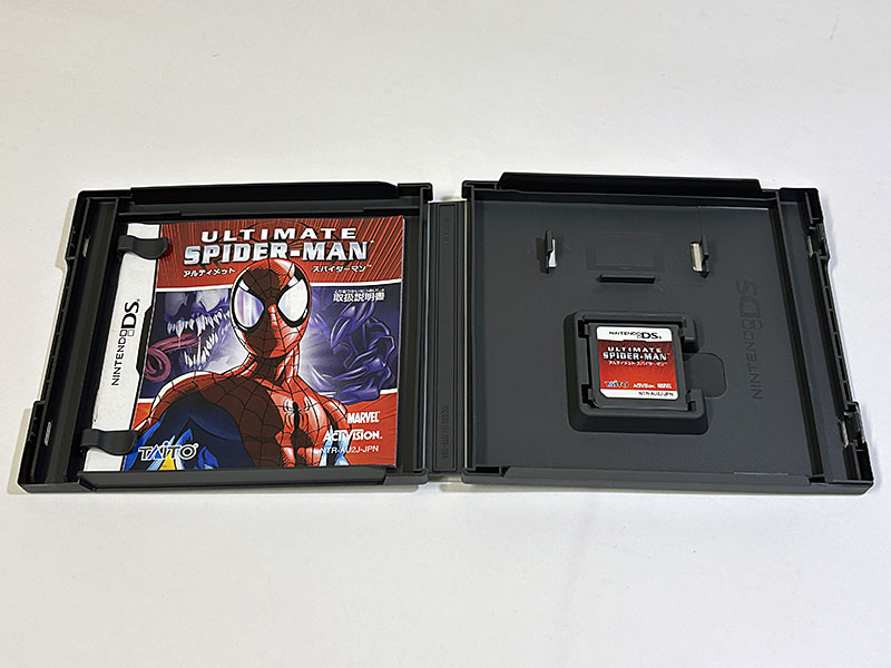 ニンテンドーDSソフト アルティメット スパイダーマン ULTIMATE SPIDER-MAN 同梱物