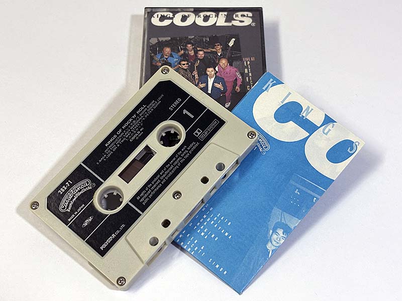 カセットテープ:アルバム クールスR.C. キングス・オブ・ロックン・ロール KINGS OF ROCK'N'ROLL 同梱物