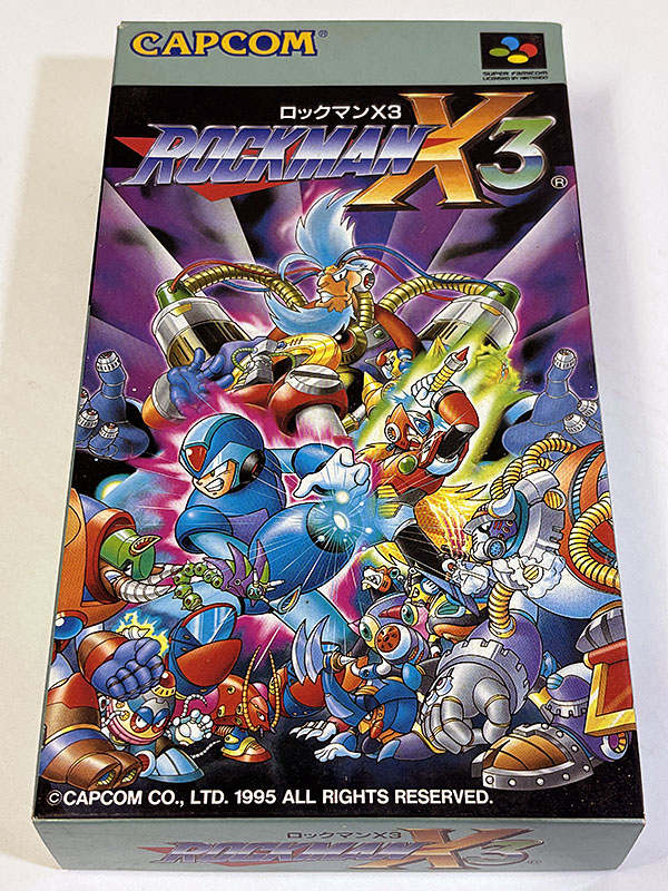 スーパーファミコンソフト] ROCKMAN X3 ロックマンX3 を買い取りました