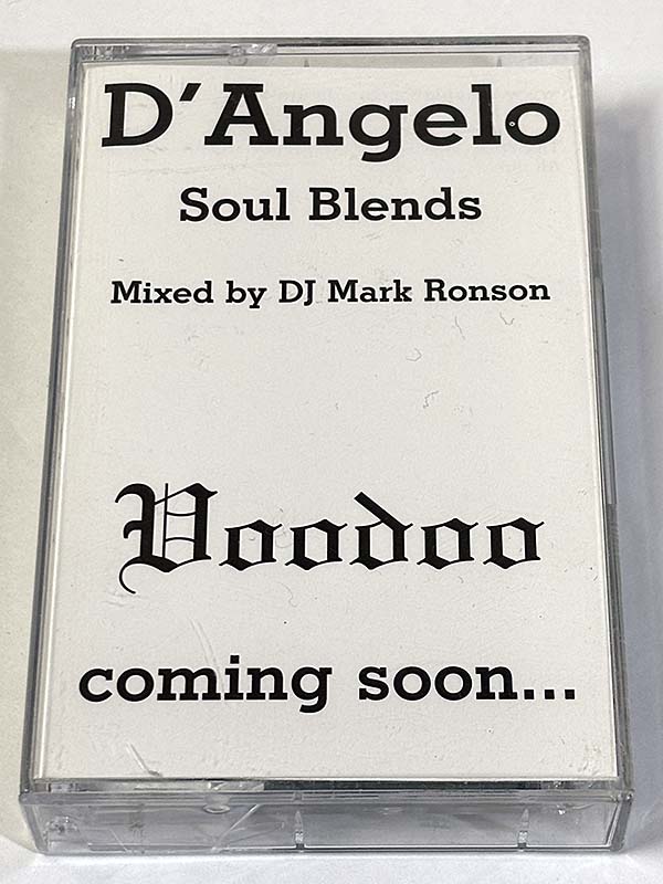 カセットテープ:見本盤 D'Angelo ディアンジェロ Soul Blends パッケージ表