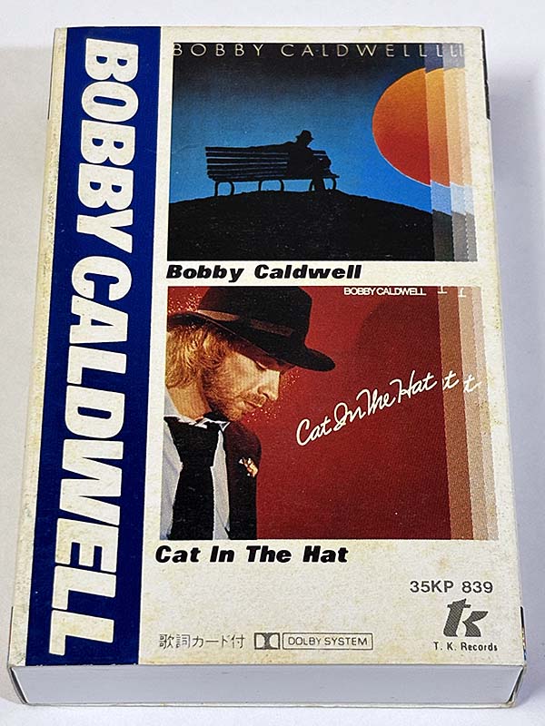 カセットテープ:カップリングアルバム ボビー・コールドウェル Bobby Caldwell Cat In The Hat パッケージ表