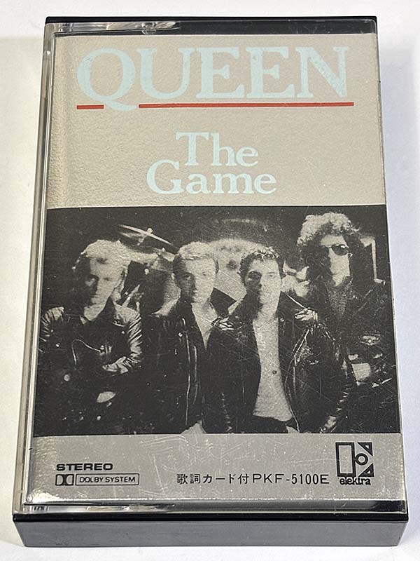カセットテープ:アルバム クイーン QUEEN ザ・ゲーム THE GAME パッケージ表