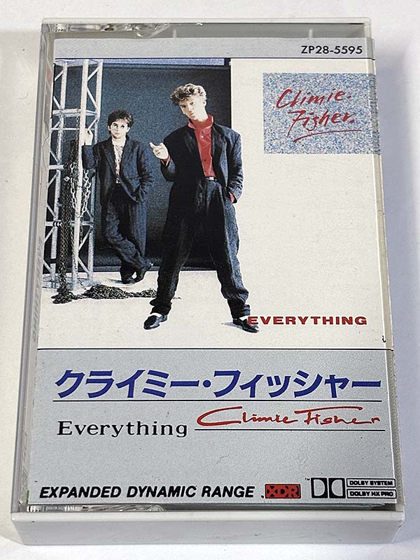 カセットテープ:アルバム クライミー・フィッシャー Climie Fisher エヴリシング Everything パッケージ表