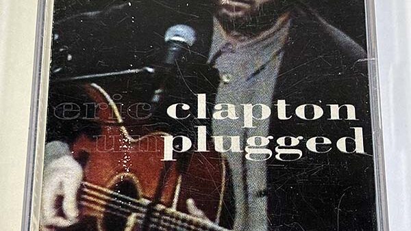[カセットテープ:ライブアルバム] エリック・クラプトン アンプラグド〜アコースティック・クラプトン Unplugged を買い取りました