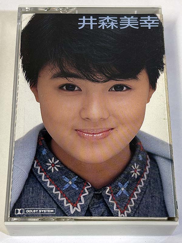 カセットテープ:アルバム 井森美幸 いもりみゆき パッケージ表