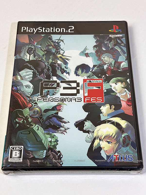 PlayStation2ソフト ペルソナ3 フェス PERSONA 3 FES 未開封品 パッケージ表