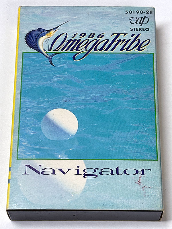 カセットテープ:アルバム 1986オメガトライブ 1986 Omega Tribe ナビゲーター Navigator パッケージ表