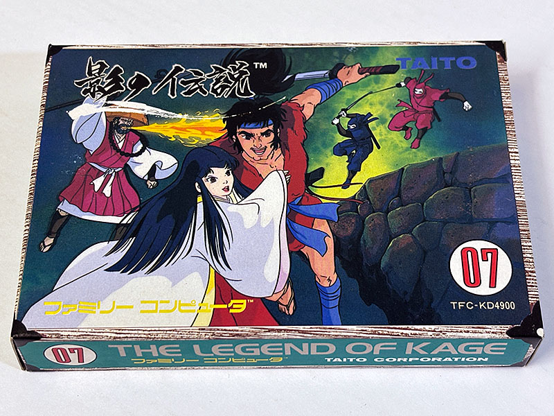 激レア　ファミコン　KAGE ファミコンソフト] 影の伝説 THE LEGEND OF KAGE を買い取りました
