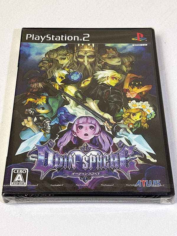 PlayStation2ソフト オーディンスフィア ODIN SPHERE 未開封品 パッケージ表