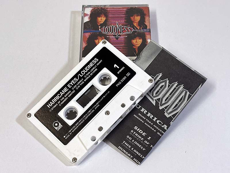カセットテープ:アルバム] ラウドネス Loudness ハリケーン・アイズ