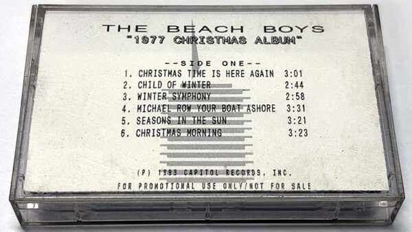 [カセットテープ:見本盤] ザ・ビーチ・ボーイズ The Beach Boys 1977 CHRISTMAS ALBUM を買い取りました